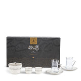 Elegant Joud- Tea Set (Set of 19) -White