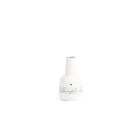 Elegant Joud- Small Decorative Vase -White