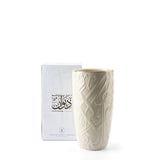 Luxury Diwan - Large Decorative Vase  - Beige & Gold