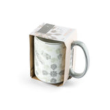 Amal - Single Single Coffee Mug (350 ml)- Grey & Silver