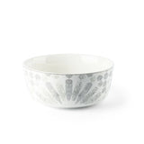 Amal - Single 8" Salad Bowl - Grey & Silver