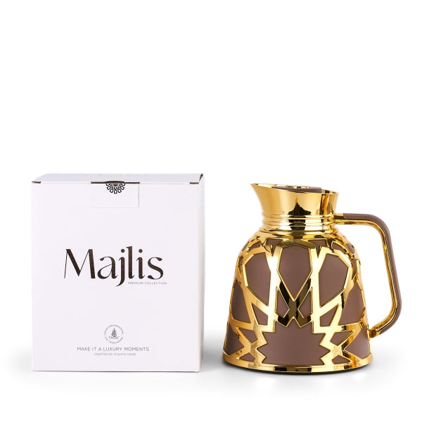 Luxury Majlis- Thermos/Vacuum Flask -Brown