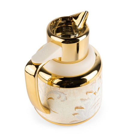 Classy Harir - Thermos/Vacuum Flask - Beige & Gold